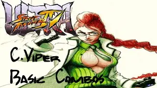 Keep it Simple series:USF4 C.Viper Basic Combos