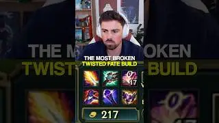 THE MOST BROKEN TWISTED FATE BUILD #leagueoflegends #midbeast #shorts