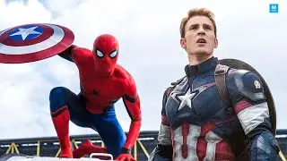 Spider-Men vs Captain America 😱 | Civil War Fight Scene''