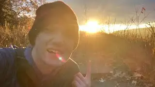 chasseing the sun - red wing's barn bluff