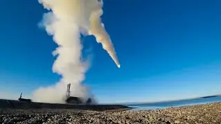 Russian supersonic anti-ship missile test