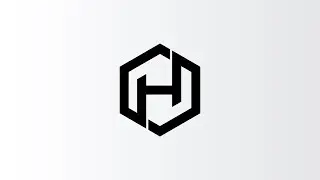 H Latter Mark Logo | Mr. ozee | Adobe Illustrator