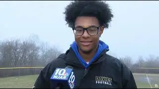 Davies football looks for their own home after first Super Bowl  (WJAR)