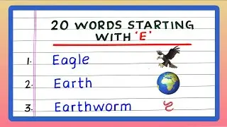 Words Starting with 