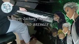 Zachary Fitzgerald & Foggy-D - Stronger Piano [WIND BREAKER EP9 OST]〖Ice-Shark piano〗