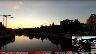 210608 Berliner Road Movie: BodeMuseum, Sonnenuntergang, James Simon Galerie, Tucholskystr