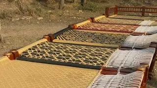 Royal style quality set|handicraft-Fateh deen charpai maker#charpai#wooddesi#furniture#wood #viral 