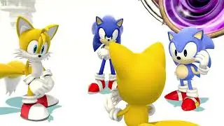 The Way Sonic Just Look At Classic Tails It Just So Weird!!!