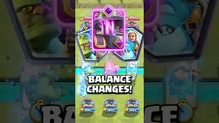 Evolution Furnace Nerfed Again?! September Balance Changes 😱 #clashroyale #shorts