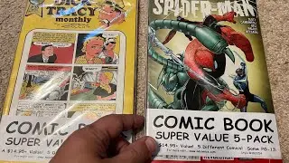 Unintentional ASMR: Opening Comic Book Mystery Packs