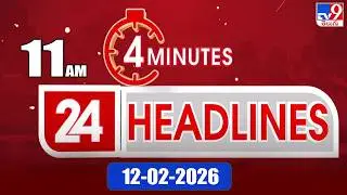 4 Minutes 24 Headlines | 11 AM | 12-2-2026 - TV9