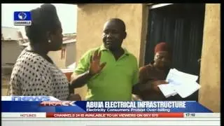 Abuja Community Protest Over-billing For Electricity Consumption -- 03/08/15