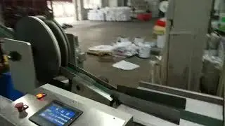 1L square tin can lid production line video