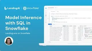 Model Inference with SQL | Make Batch Predictions and Write to a Table | LandingLens on Snowflake
