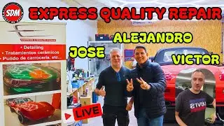 RESTAURACIÓN EXTREMA: Visitamos Express Quality Repair 🛠️ Plancha, Pintura y Llantas a fondo
