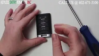 How To Replace A 2013 - 2015 Cadillac XTS Key Fob Remote Battery FCCID NBG009768T