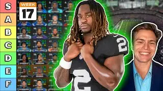 Top 40 Running Back Rankings & Tiers (Week 17)