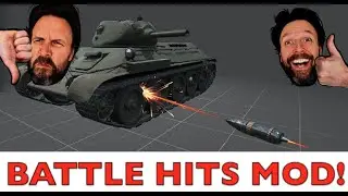 WOT - Battle Hits Mod & Russian Reach Around Equipment - A Serious Discussion | World of Tanks