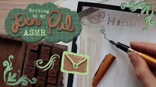 🍃  secret garden theme letter! penpal ASMR 🍄 // ft. stupid subtitles