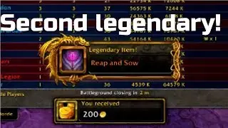 Zeksius - Warlock PvP - Eye of the storm event BG and finaly second legendary! WoW 7.3.2.(Legoion)