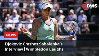 JUST IN: Djokovic Crashes Sabalenka&rsquo;s Wimbledon Presser | Hilarious Tennis Moment! | AD15