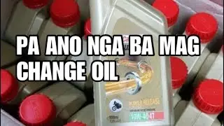 VEGA FORCE FI 115, CHANGE OIL PROCESS
