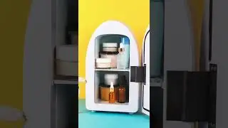 Try Out Skincare Fridge to Preserve Your Cosmetics in Summer| #shorts #skincarefridge