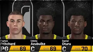 NBA 2K20 - How To Create Payton Pritchard, Udoka Azubuike & Daniel Oturu (2020 NBA Draft) (Pack 1)
