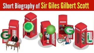Sir Giles Gilbert Scott Google Doodle in UK
