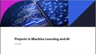 Lecture 6: Machine learning Projects-Important Considerations