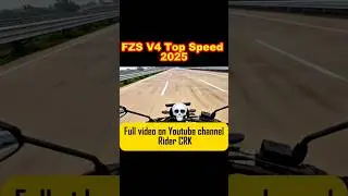 2025 FZs V4 Top speed
