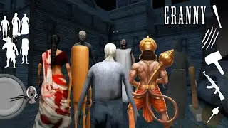 PLAYING AS KAMLA, GRANDPA , HANUMAN JI, EVIL NUN IN GRANNY 3 | GRANDPA TO 😮