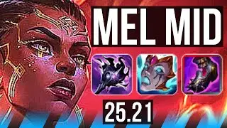 MEL vs RENEKTON (MID) | 18/1/5, Legendary | KR Master | 25.21