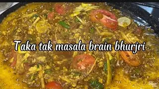 Mutton Masala brain bhurji recipe