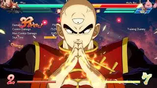 Dragon Ball FighterZ - Cell/Frieza/Tien Combo (10279 Damage - ToD)
