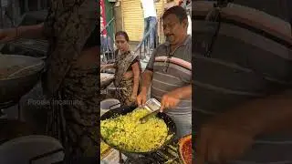 Marathi Special Tasty Poha Making😱😱 Famous Dancing Pohe of Pune🤩🤩 Indian Street Food | Maharashtra
