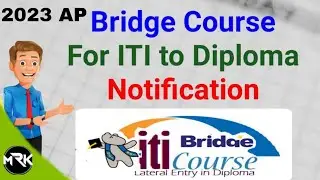 AP ITI BRIDGE COURSE EXAM DATE NOTIFICATION 2023