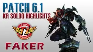 SKT T1 Faker - Zed Mid Lane - KR SoloQ Highlights
