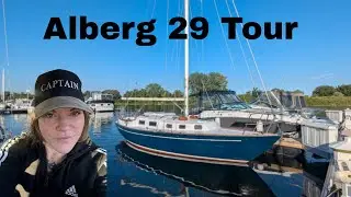 Alberg 29 sailboat tour