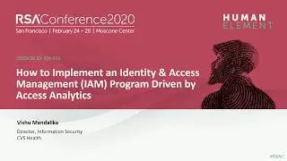How to Implement a World-Class IAM Program Driven by Access Analytics