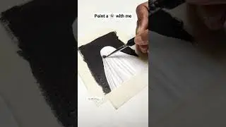 Ghost Trend Painting👻|Halloween Painting |Easy Acrylic Painting✨#ghosts#halloween2022 #arttutorial