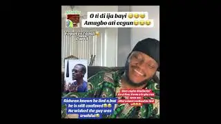 Ridwan Egun vs Tapa$  part 4. O ti di ija😂😂😂