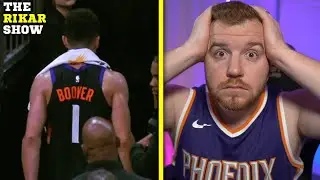 Phoenix Suns Fan Reacts To Devin Booker's Hamstring Injury