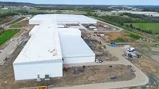 Owens Corning - Gray Construction - Construction Job Site Drone Video -