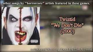 Examples of Horrorcore in Mainstream Media