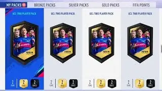 50 UCL Upgrade Two Player Packs!! WOW!! Fifa 19 Ultimate Team