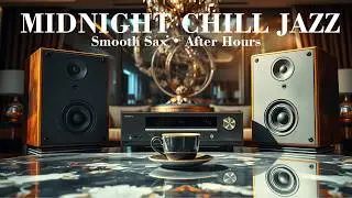 Midnight Chill Fusion Jazz 🎷 Smooth Sax for After Hours Lounge