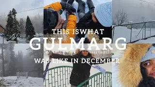 First snowfall, First magic❄️ GULMARG🤍 ഗുൽമാർഗിലൊന്ന് കറങ്ങി വന്നാലോ🥶 ☃️#gulmarg #gulmargsnowfall 