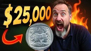 1995 South Africa 5 Rand Coin Worth Thousands! Do You Have One?