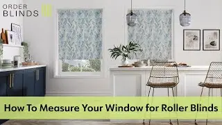 How to Measure Your Window for Roller Blinds | Order Blinds Online Ltd